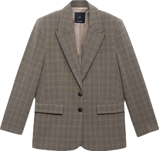 Women's Check Suit Blazer