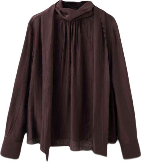Women's Foulard Textured Blouse