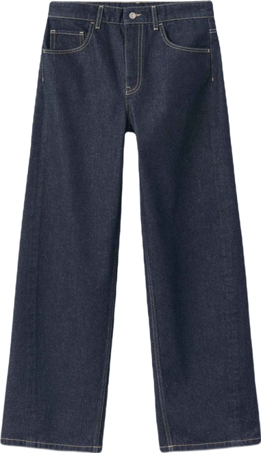 Women's Mid-Rise Rinse-Wash Balloon Jeans