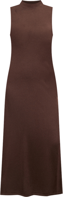 Women's Perkins-Neck Knitted Dress