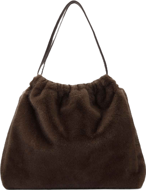 Women's Fur Effect Shoulder Bag