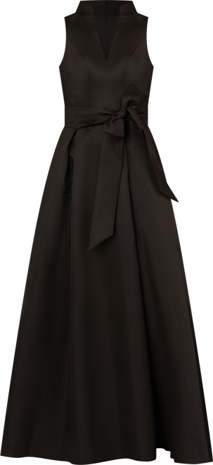 Women's Sleeveless Notch Front Dress