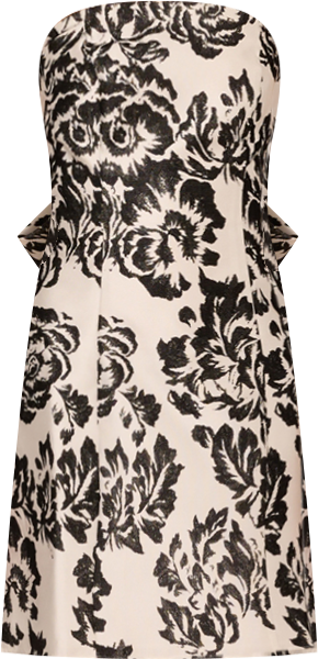 Women's Strapless Short Dress