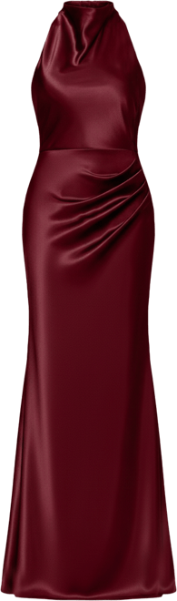 Petite Long Halter Dress