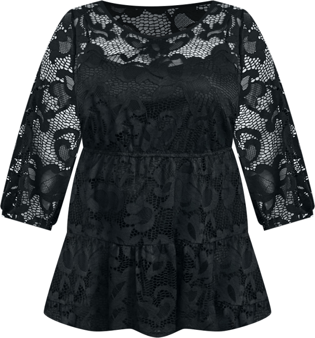Women's Plus Size Lucille Lace Tunic