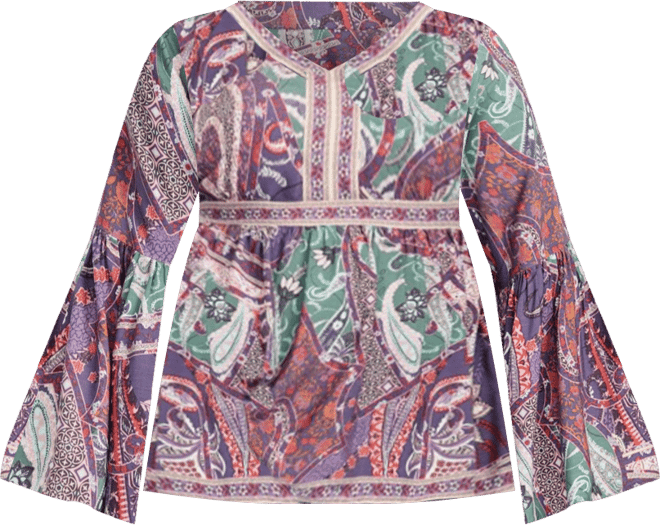 Women's Arlo Bell Sleeve Tunic Top