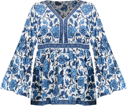 Women's Arlo Bell Sleeve Tunic Top