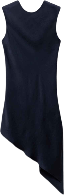 Women's Asymmetrical Satin Top