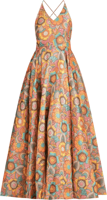 Women's Cora Sequins Embroidered Long Dress