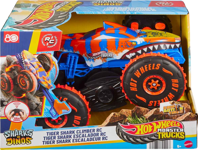 Monster Trucks Tiger Shark Climber Rc Vehicle Toy