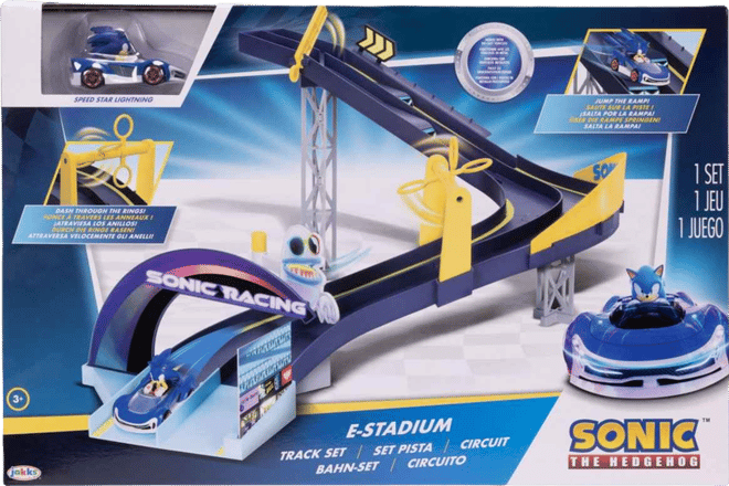 E-Stadium Track Set Die-Cast Vehicle
