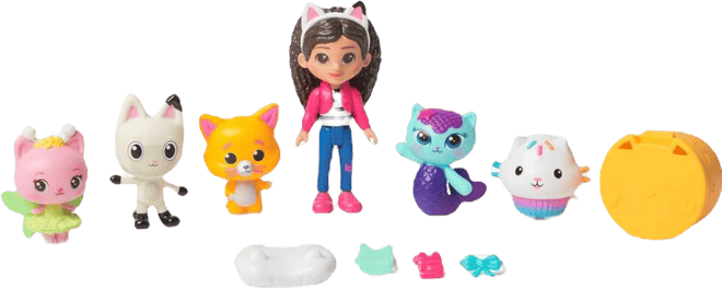 : The Movie, Cat-Venture Crew Pack, 11-Piece Toy Figure Set