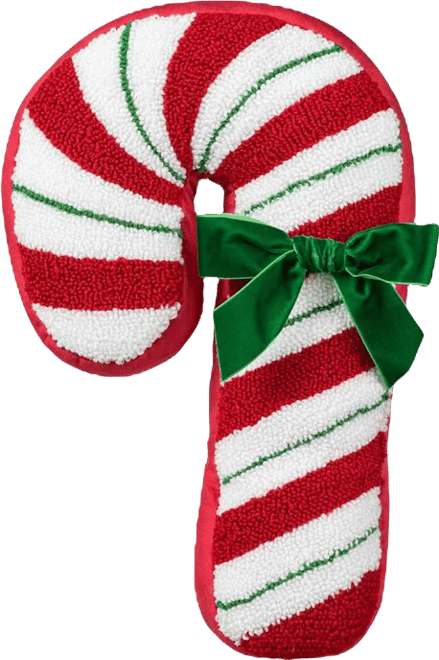 Christmas Gingerbread Man Shaped Pillow, 15" x 11"