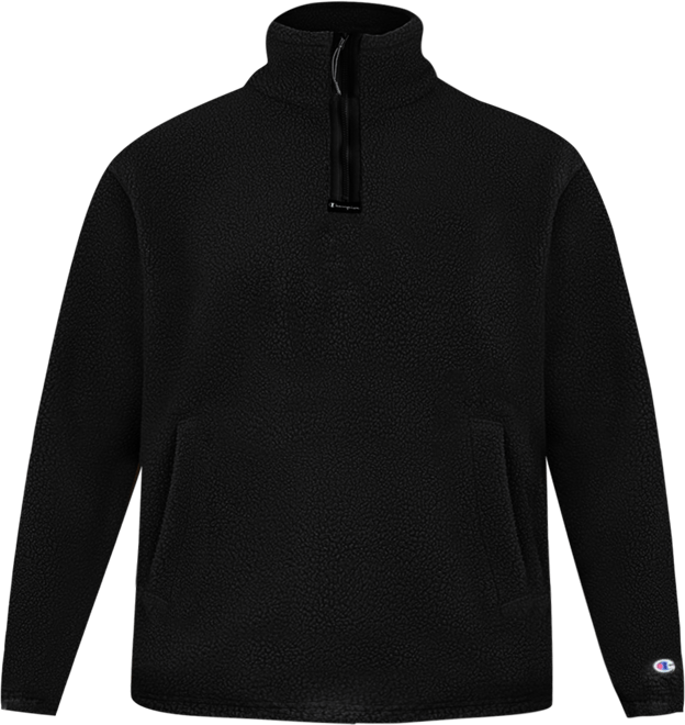 Men's Quarter-Zip Long-Sleeve Sweatshirt