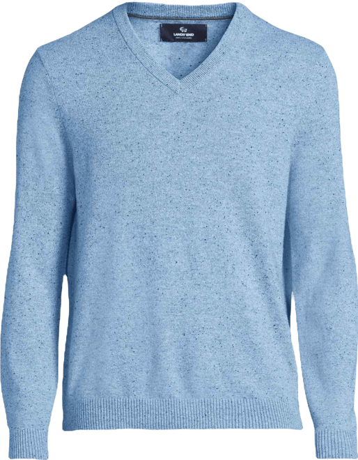 Men's Fine Gauge Cashmere V-neck Sweater