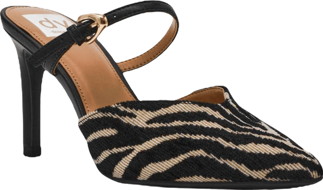 Women's Elleganza Buckle Strap Two Piece Pumps