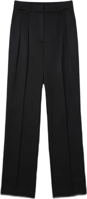 Women's Double Pleat Wide Leg Pants