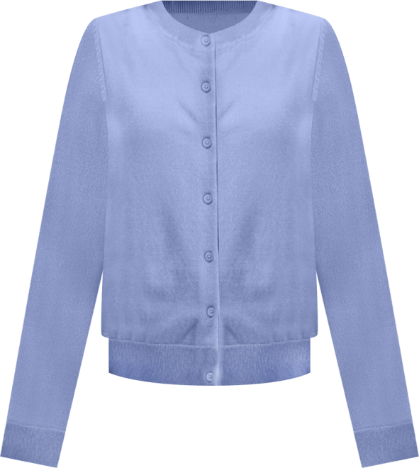 Petite Crewneck Cardigan, Macy's Exclusive