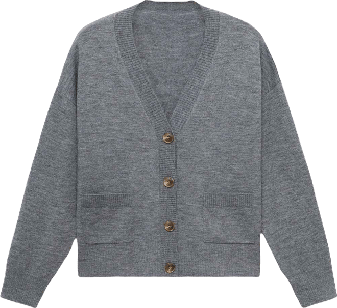 Women's Pockets V-Neck Cardigan