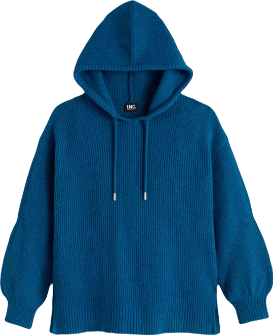 Petite Blouson-Sleeve Hoodie, Macy's Exclusive