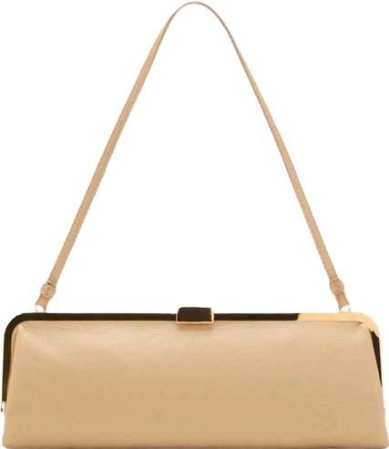 Women's Metallic Clutch Handbag