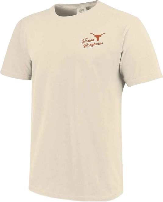 Men's and Women's Natural Texas Longhorns Hyper Local Bevo T-Shirt
