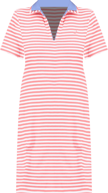 Nautica Women's Striped Polo Dress