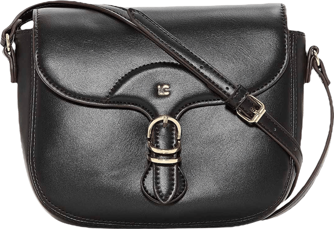 Liz Claiborne Briella Flap Crossbody Bag, Color: Black - JCPenney