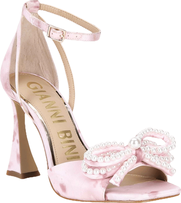 venita aspen harlow chiffon pearl bow dress sandals Gianni Bini | Shoes | Gianni Bini X Venita Aspen Nwob White Harlow Chiffon  Pearl Bow Sandal Sz 7