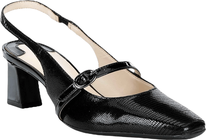 Alex Marie Blair Lizard Embossed Mary Jane Slingback Pumps | Dillard's
