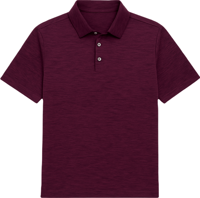 Men's Short Sleeve Airflux Heather Golf Polo Shirt