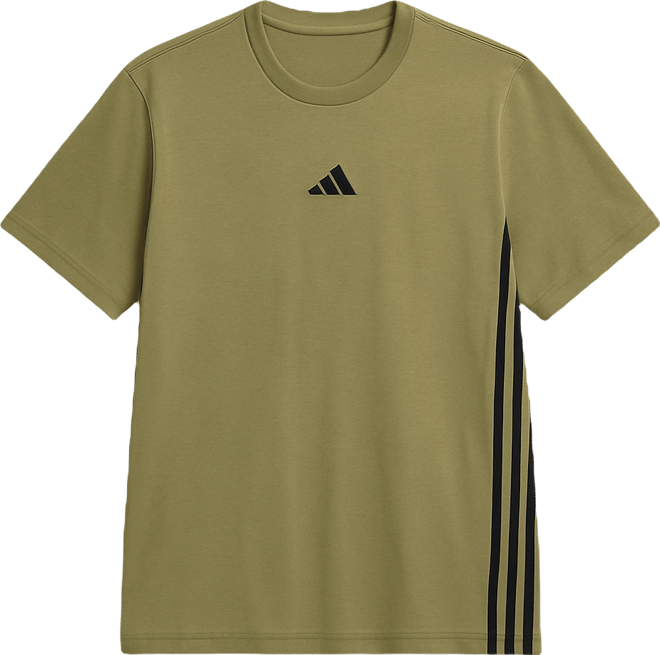 Men's Essential Three-Stripes Single Jersey T-Shirt
