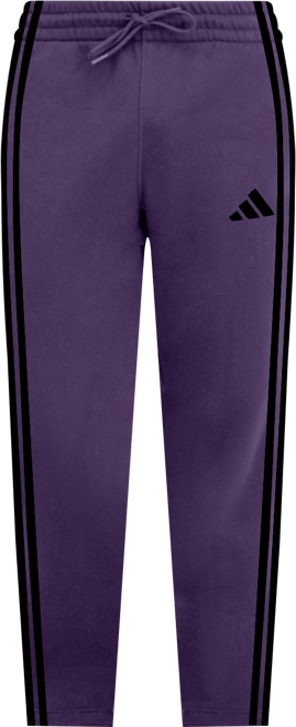 Men's Essentials Regular-Fit 3-Stripes Fleece Joggers