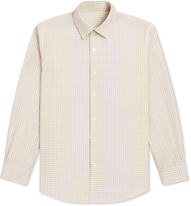 Men's Medium Gingham Dress Shirt, Macy's Exclusive