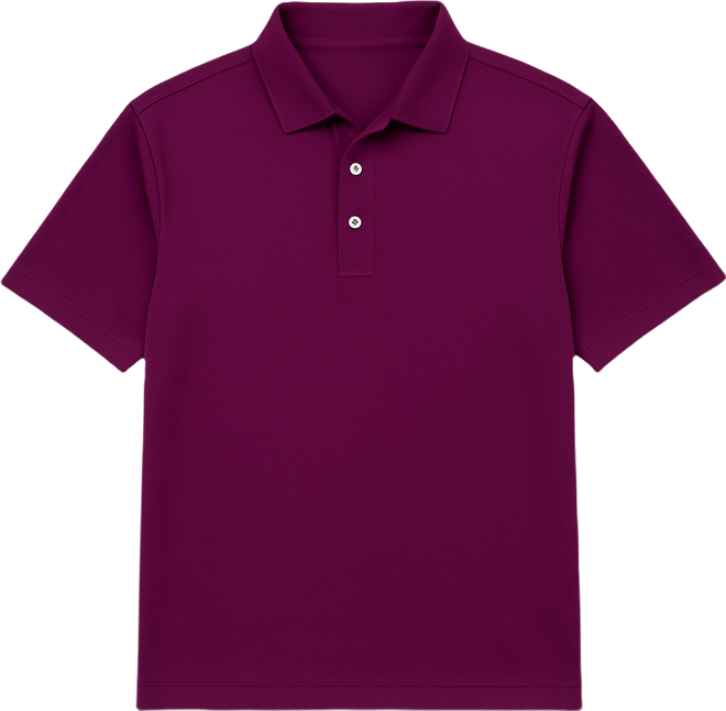 Men's Airflux Solid Mesh Short Sleeve Golf Polo Shirt