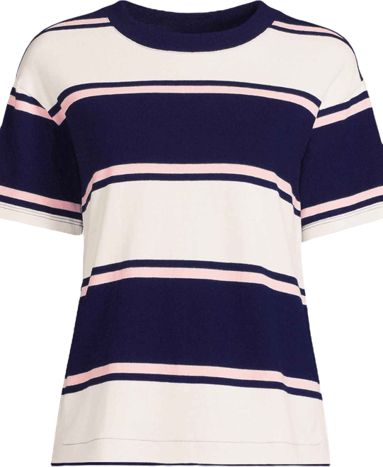 Women's Plus Size Short Sleeve Mariner T-Shirt