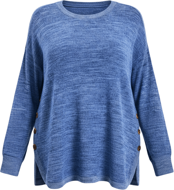 Women's Bec Button Detail Hacci Top