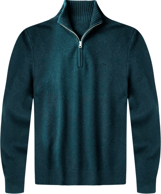 Men's Bonby Zip Neck Sweater