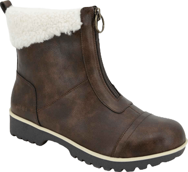Women's Brynn Water Resistant Zip-Front Cozy Booties