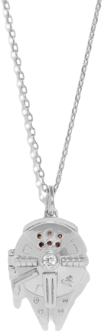 Star Wars Millennium Falcon Locket Necklace