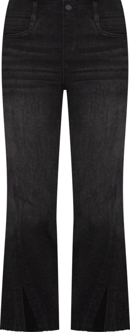 Petite Gia Glider Cropped Flare Leg Pants