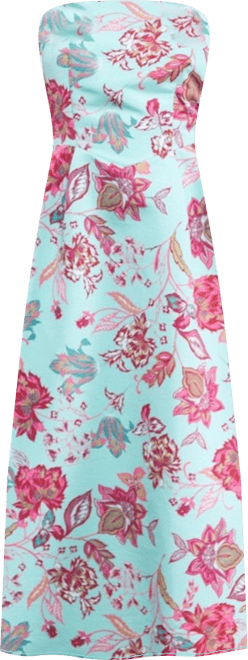 Women's Strappy Midi Prom Dress