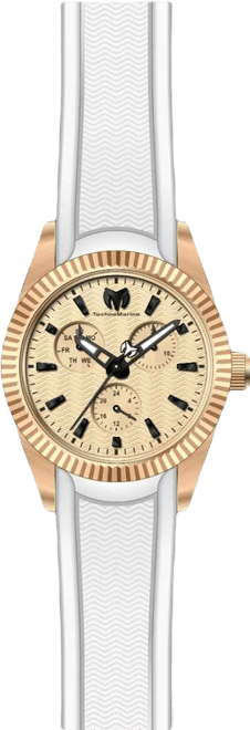 Women's Tm-724004 Sea Quartz Chronograph Rose Gold Dial Watch