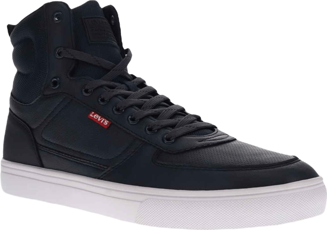 Men's Liam High-Top Round-Toe Sneakers