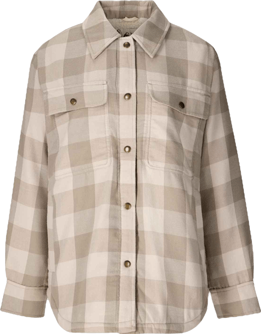 Women's Ridgefield Sherpa Lined Flannel Coat