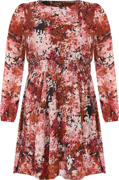 Women's Puff Sleeve Mini Dress