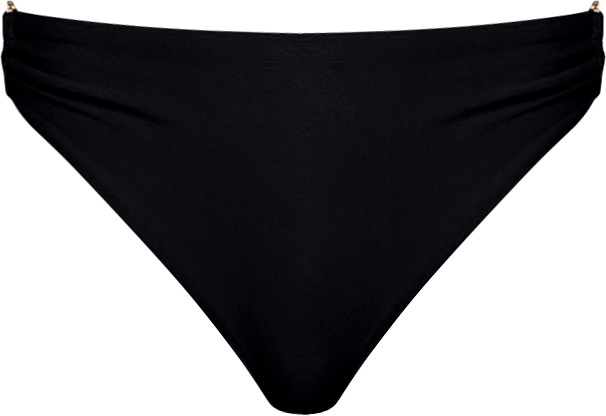 CALIA Women's Swim Notched Mid Rise Bikini Bottom
