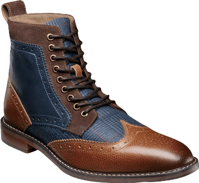 Men's Finnegan Wingtip Lace-Up Boot
