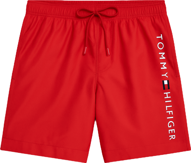 Men's Drawstring Logo 7" Swim Trunks