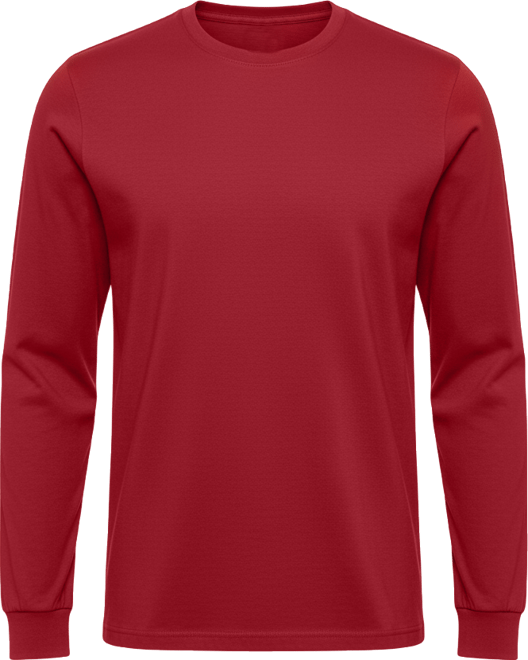 Unisex Garment Dyed Long Sleeve Cotton T-Shirt